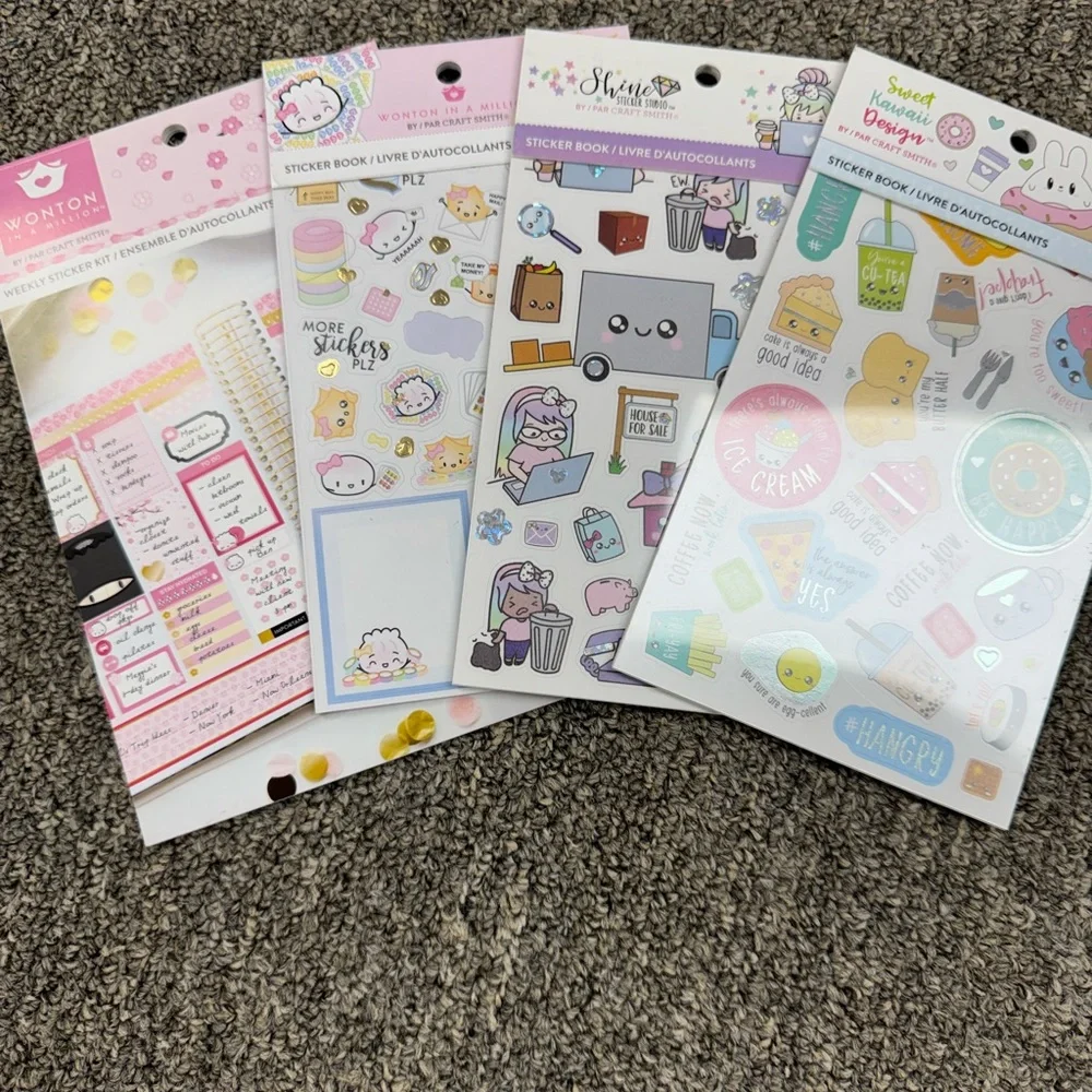 Cute Sticker Book Set